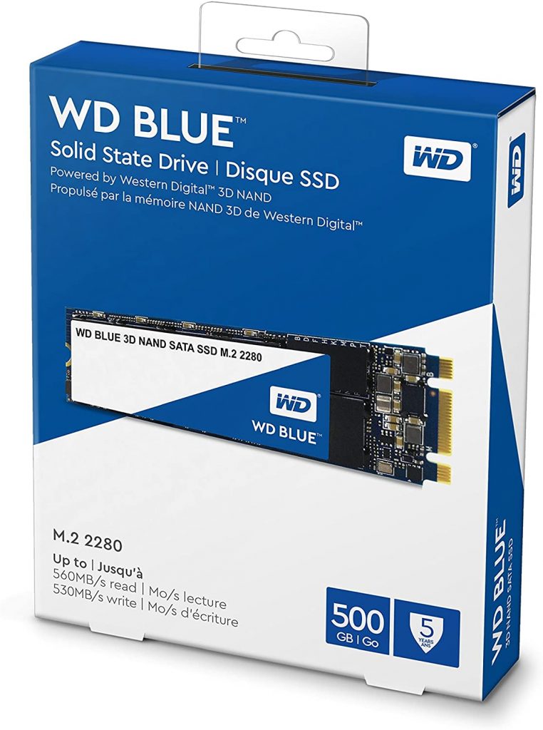 SSD M.2 Western Digital Blue 500GB