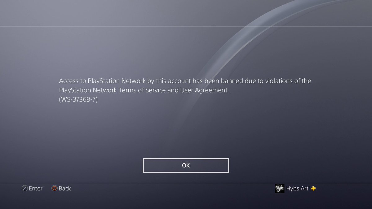 Ban Screen PS3