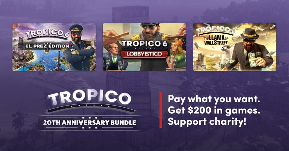 tropico 20 aniversario bundle