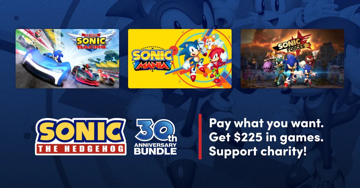 Humble Bundle Sonic 30 Aniversario