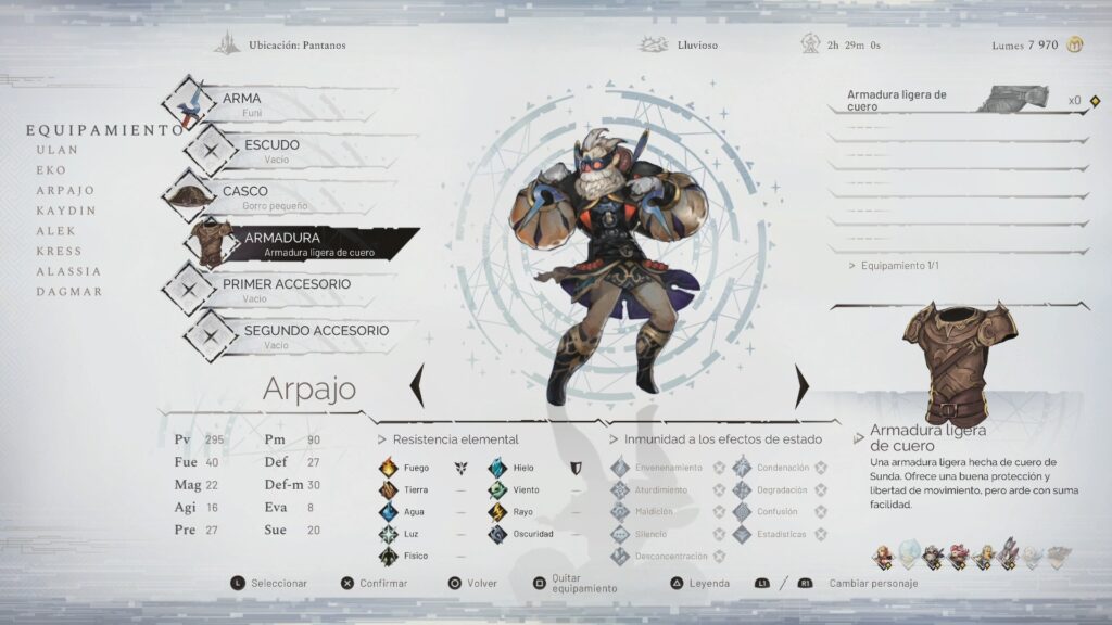 Astria Ascending - Personaje Arpajo