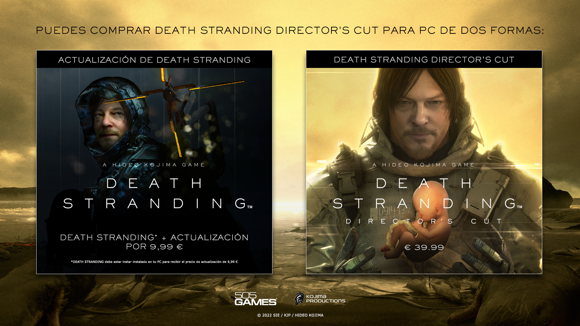  Death Stranding Director's Cut y sus precios