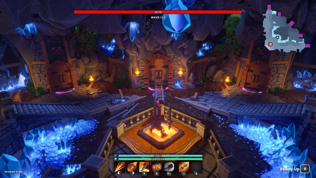Dungeon Defenders: Goin Rogue primer mapa