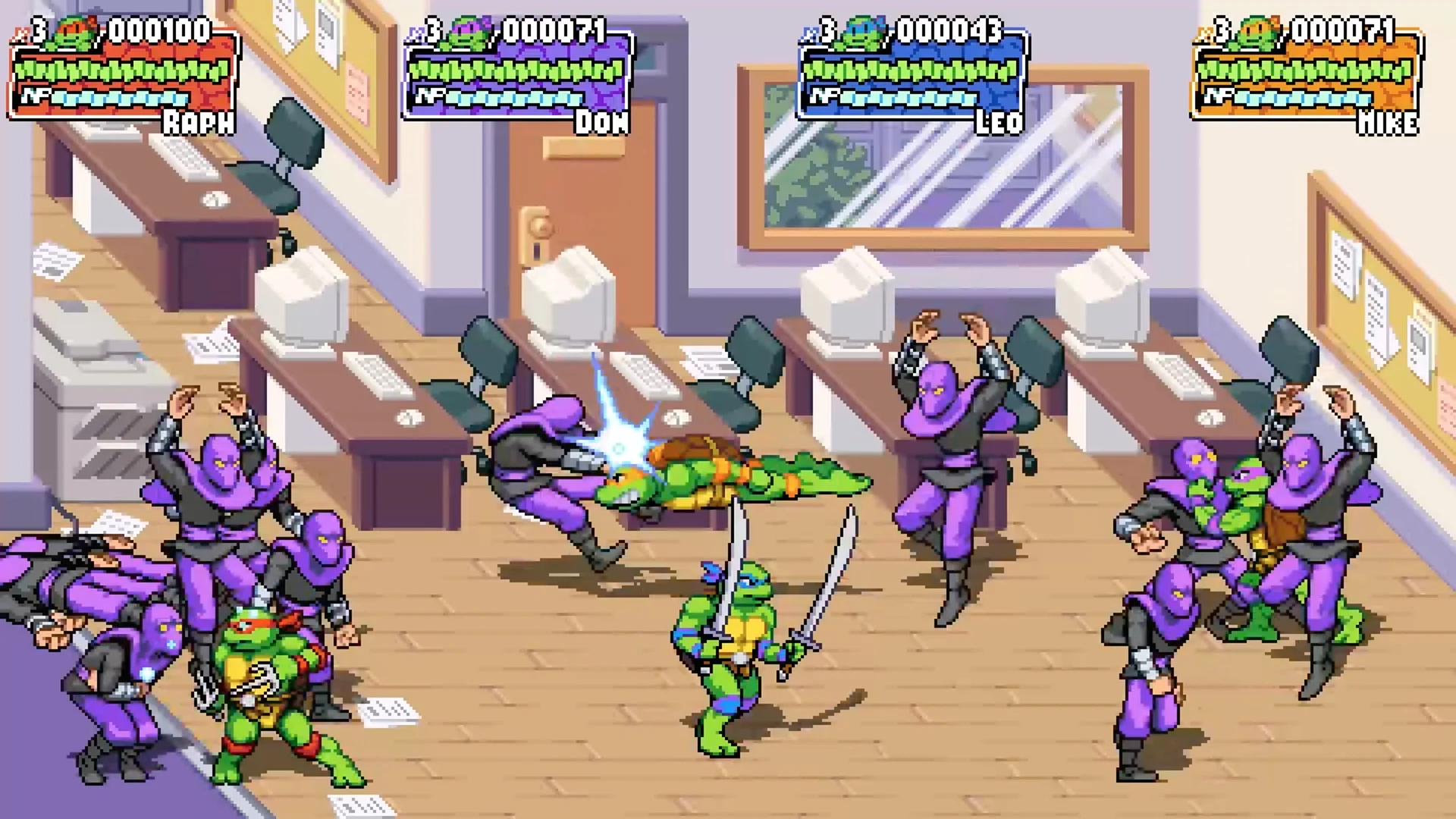 clan del pie Teenage Mutant Ninja Turtles: Shredder's Revenge
