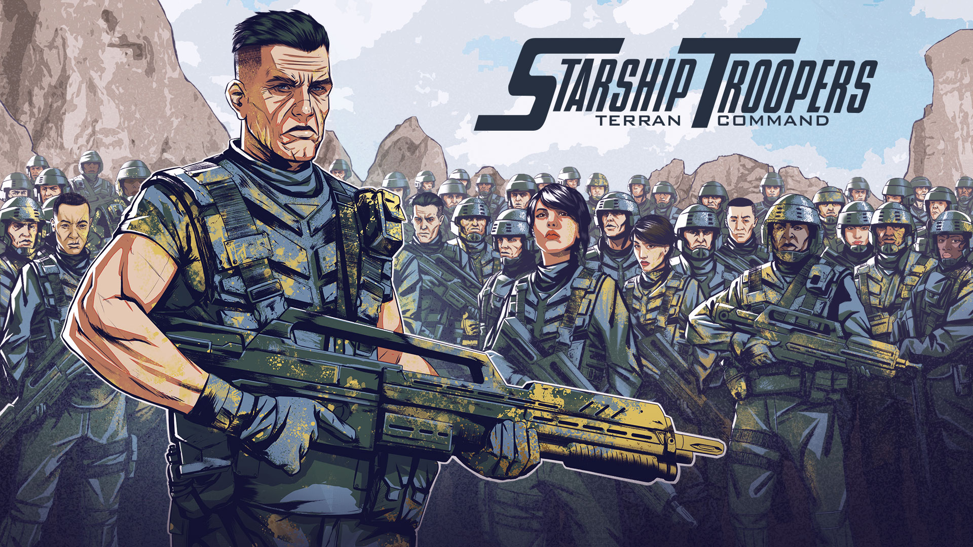 Portada Starship Troopers: Terran Command