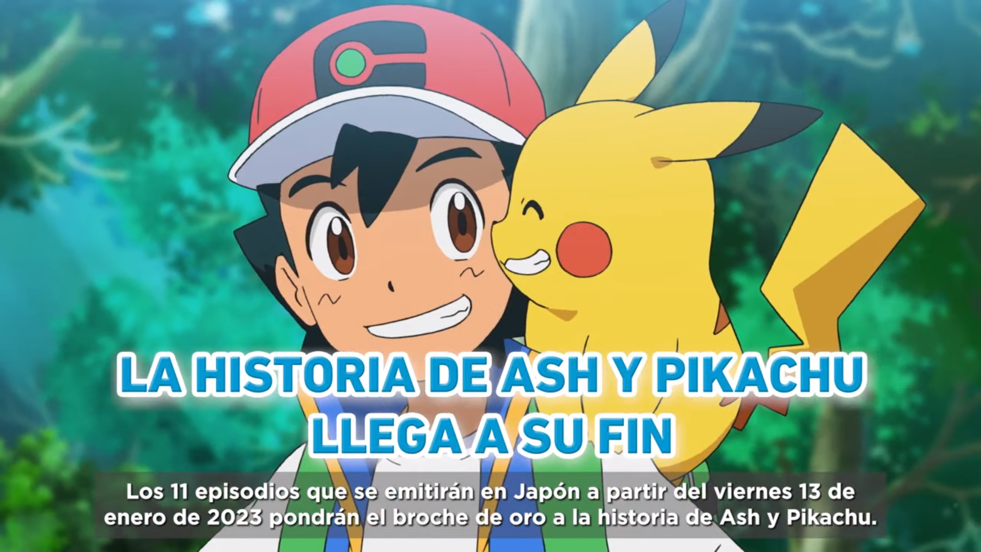 Ash y pikachu