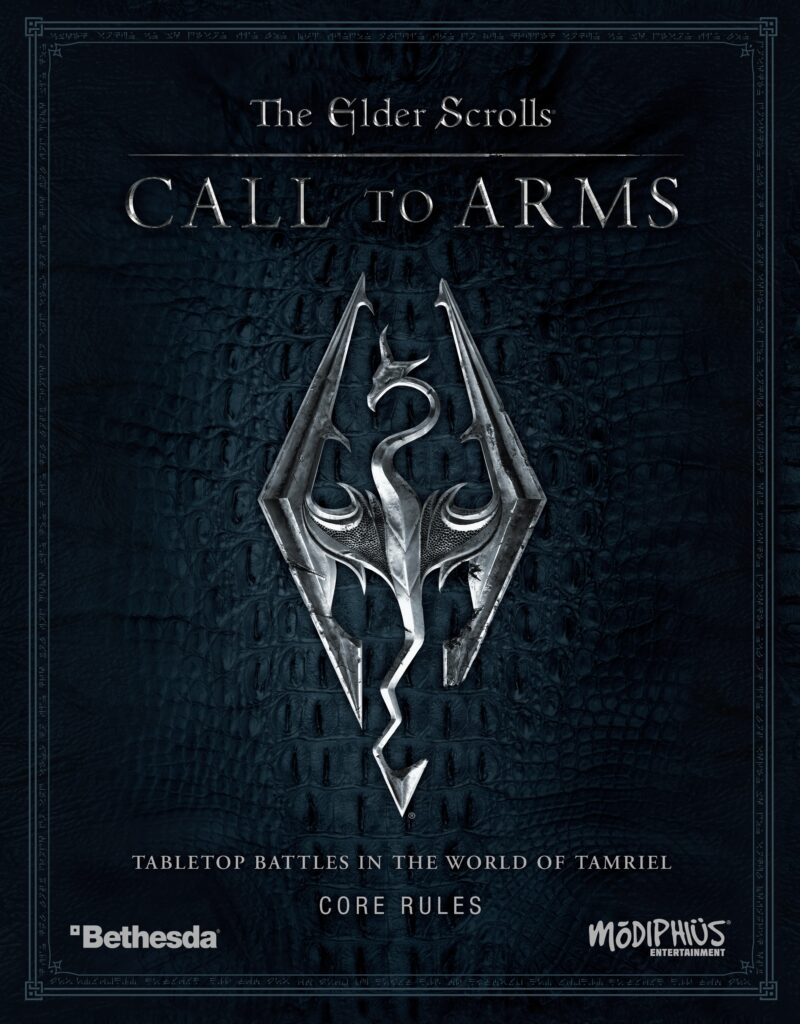 Elder Scrolls Call to Arms portada libro de normas