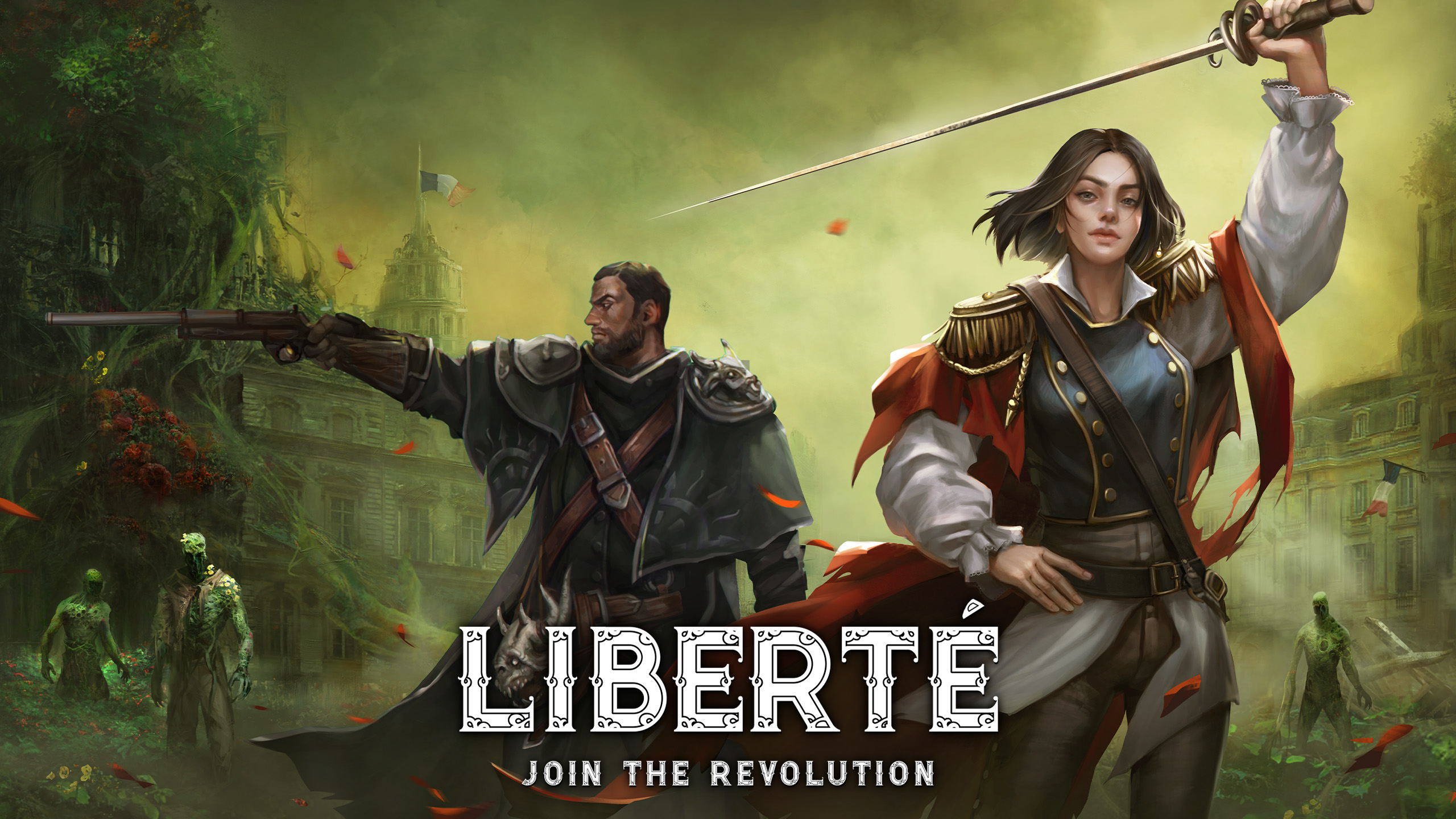 Liberté join the revolution