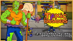 Toxic Crusaders muestra gameplay