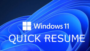 Quick Resumen en Windows