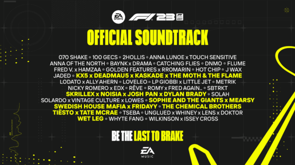 Banda sonora oficial F1